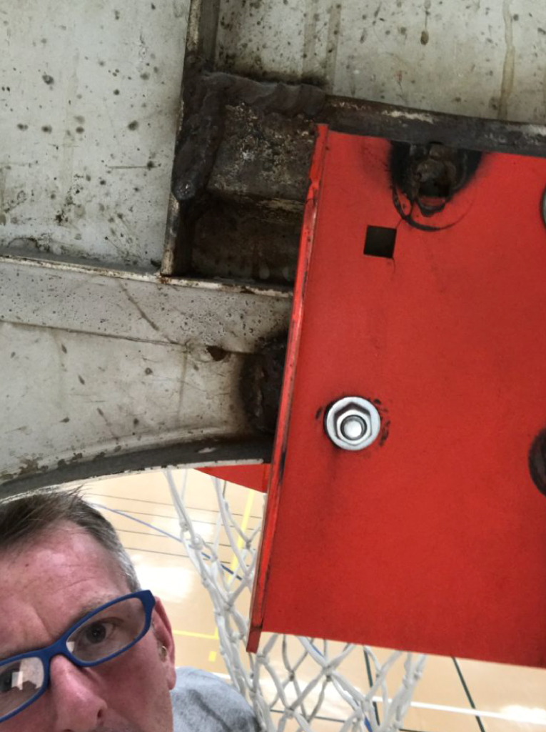 Basketball Hoop Inspections & Repairs - Fourth Cliff Adventures